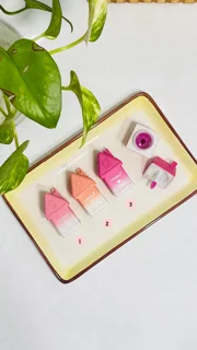 ماسک لب هدی موجی طرح هوم